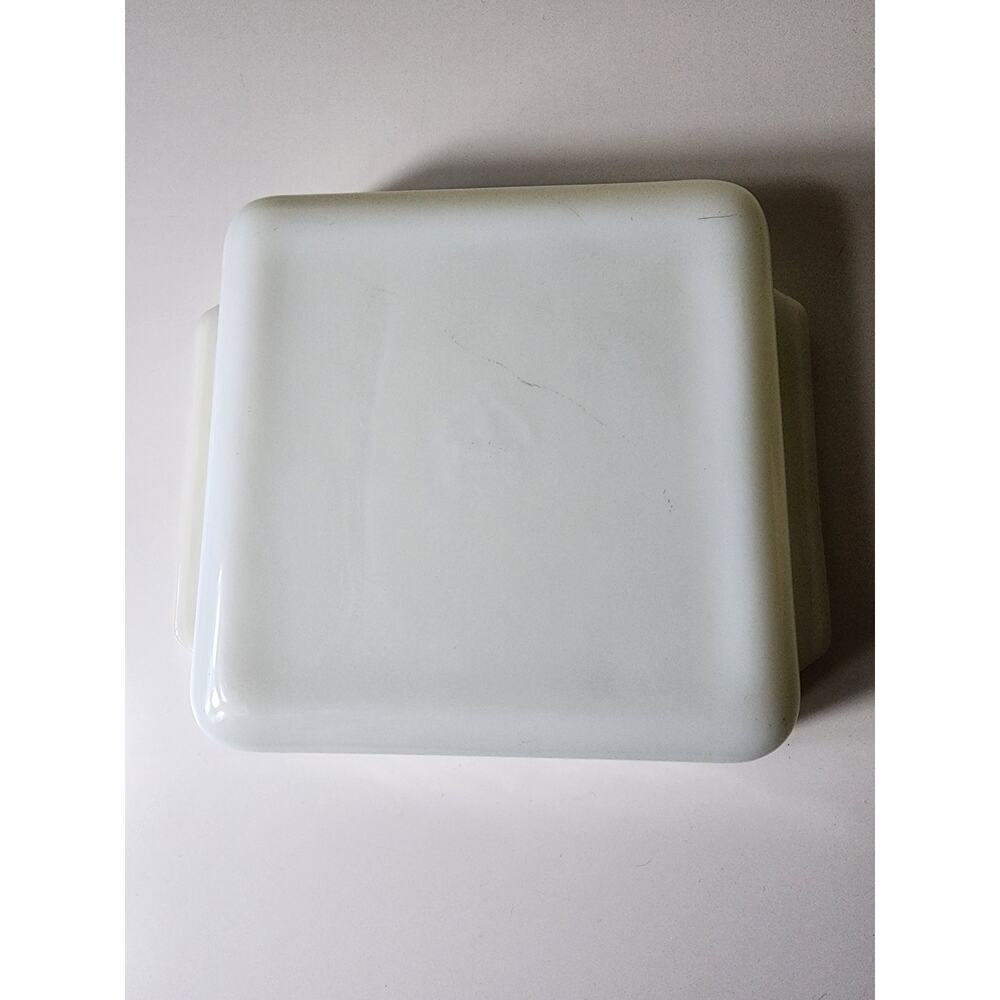 Vintage ANCHOR HOCKING Fire King Blue Cornflower8" Baking Dish Ovenware - Picture 6 of 6